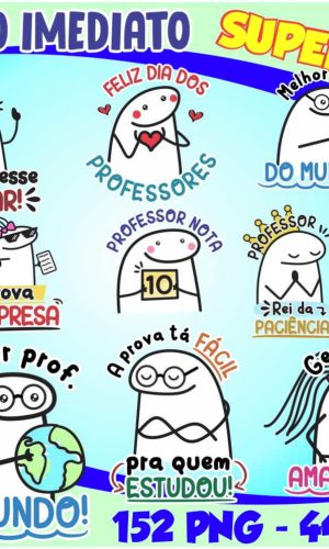 Kit Digital Flork Dia Dos Professores