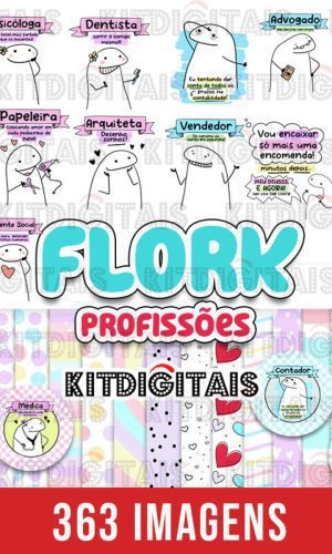 Kit Digital Flork Profissões
