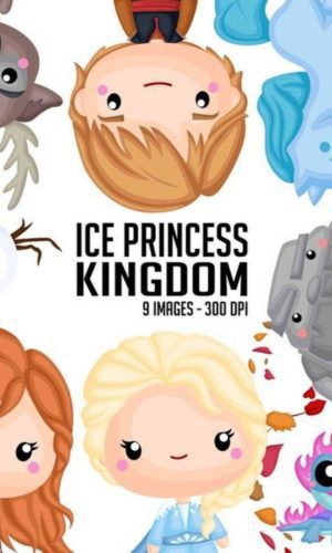 kit Digital Frozen PNG- Scrapbook
