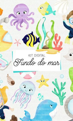 KIT DIGITAL - FUNDO DO MAR