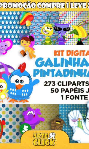 Kit Digital Galinha Pintadinha Mini