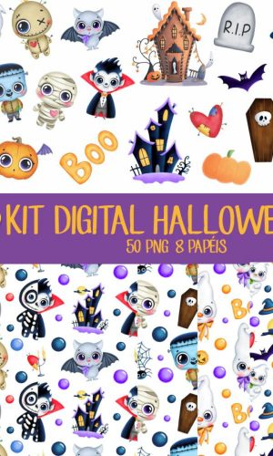 Kit Digital Halloween