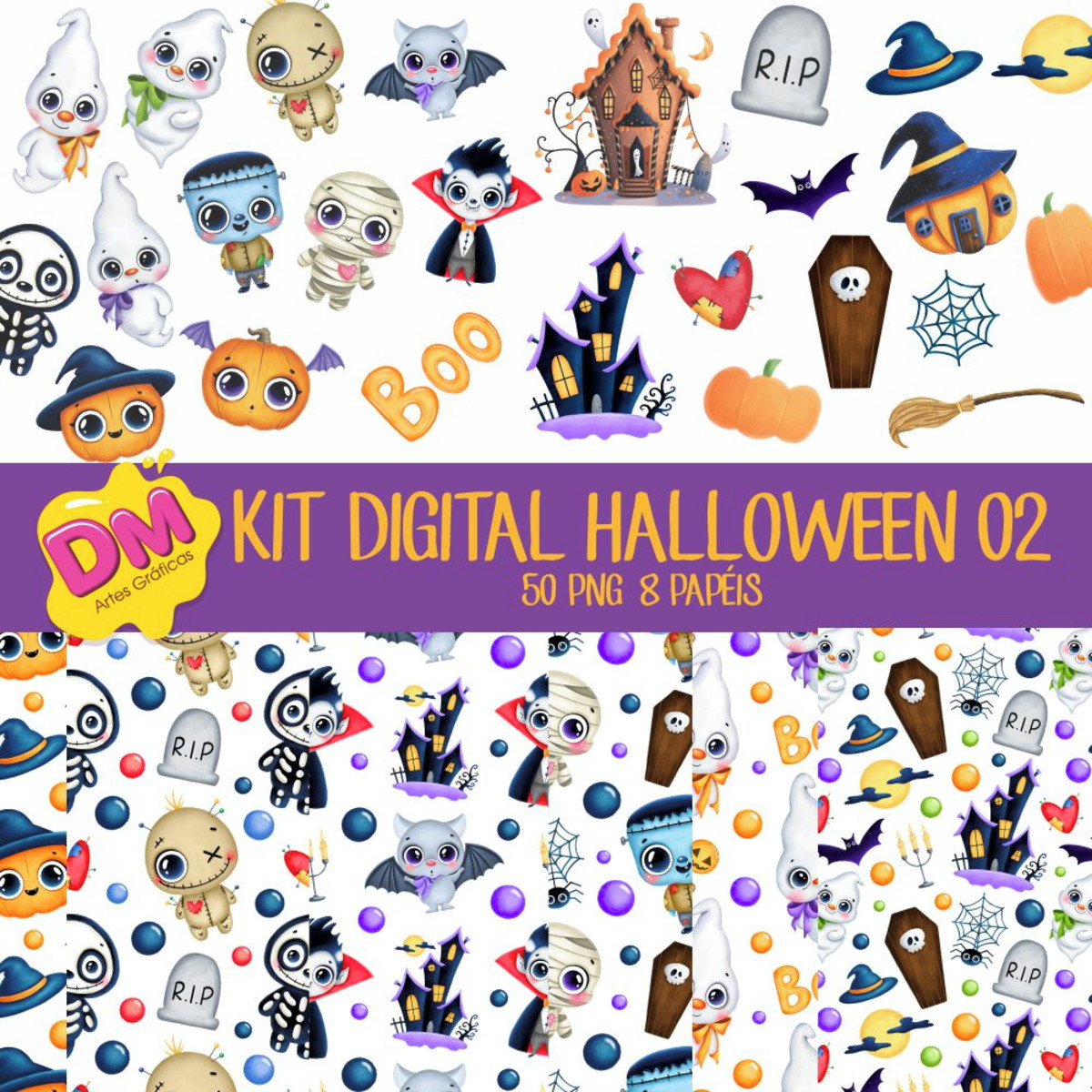 Kit Digital Halloween