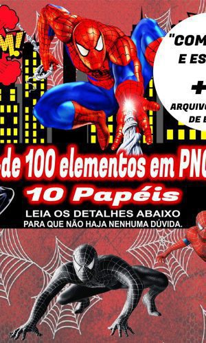 Kit Digital Homem Aranha