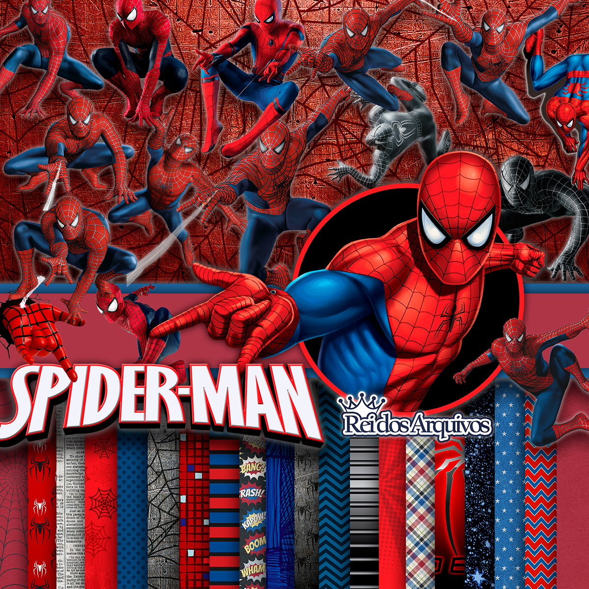 Kit Digital Homem Aranha
