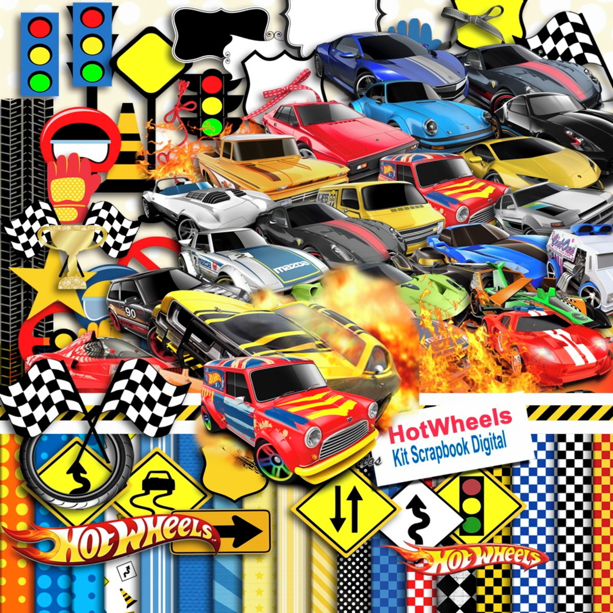 Kit Digital Hot Wheels