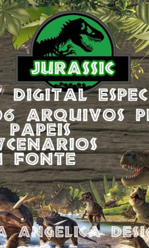 Kit Digital Jurassic - Série Especial