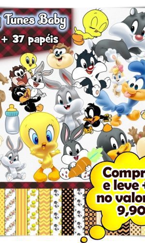Kit Digital Looney Tunes Baby