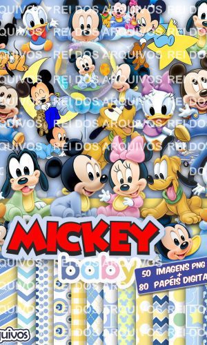 Kit digital Mickey Baby