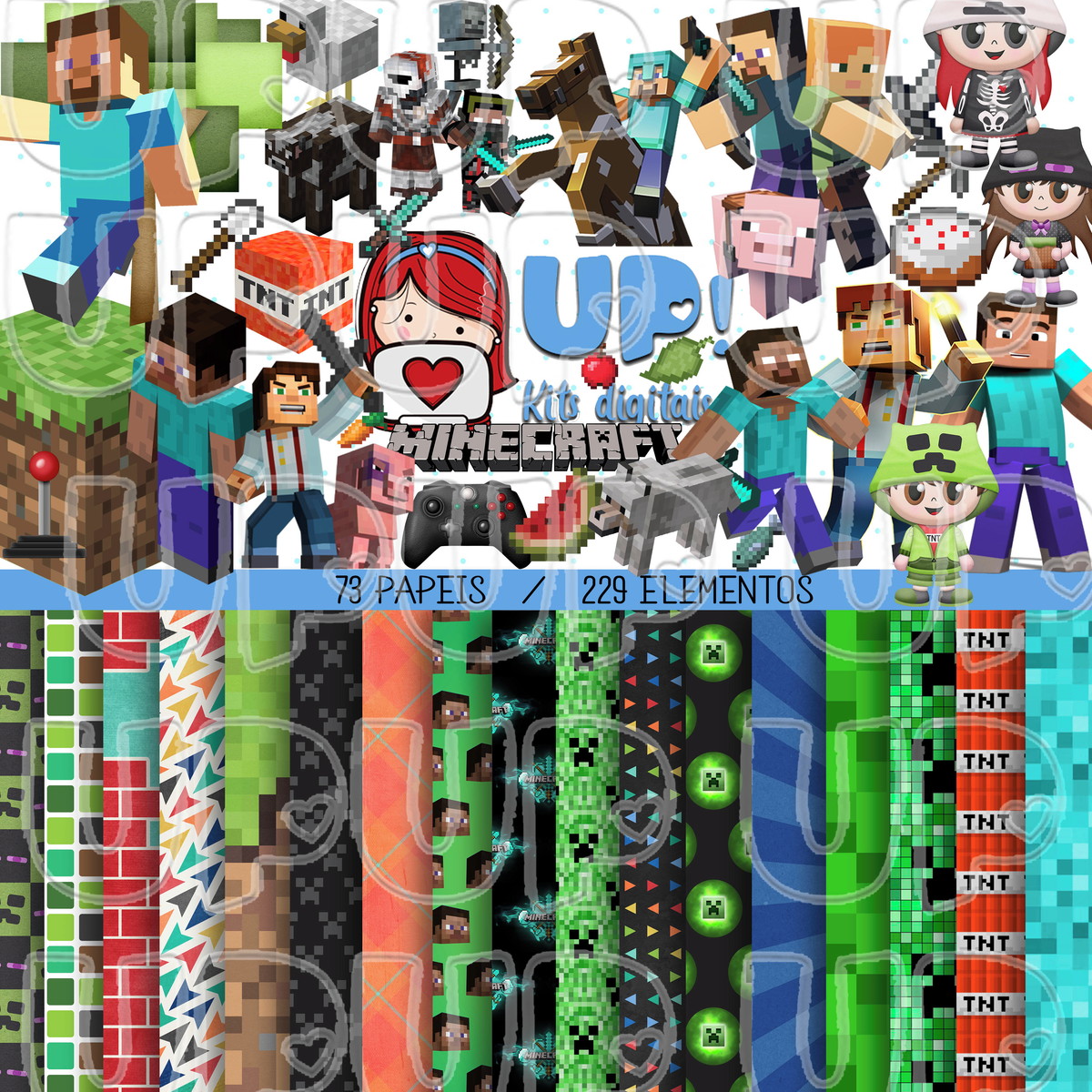 Kit Digital Minecraft 1
