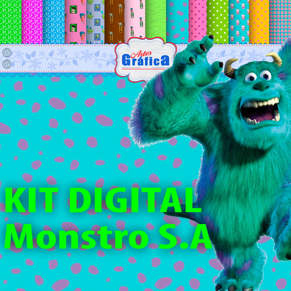 Kit Digital Monstro S.A 038 - Imagem 3
