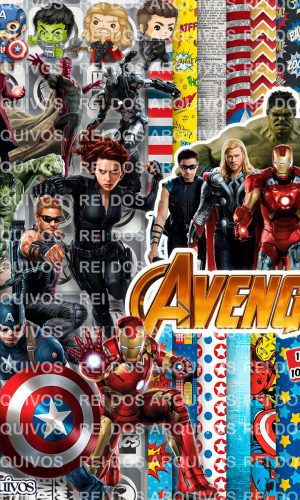 Kit digital Os Vingadores