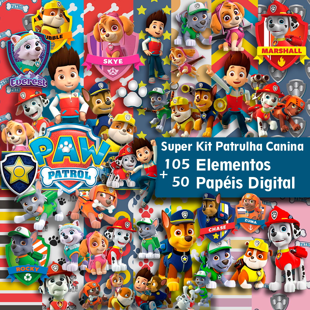 Super Kit Digital Patrulha Canina - Imagem 3