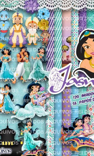 Kit digital Princesa Jasmine