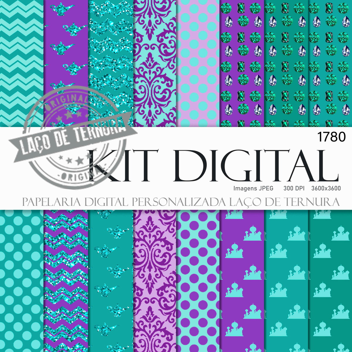 Kit Digital Princesa Jasmine