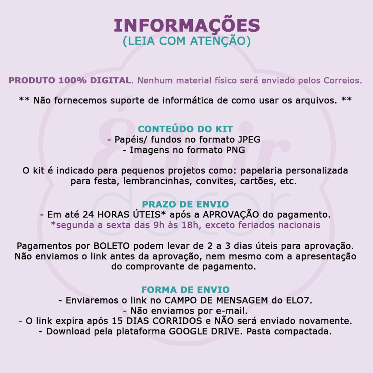 Kit Digital PRINCESAS DISNEY - Imagem 3