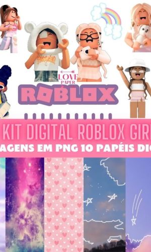 Kit Digital Roblox Girls