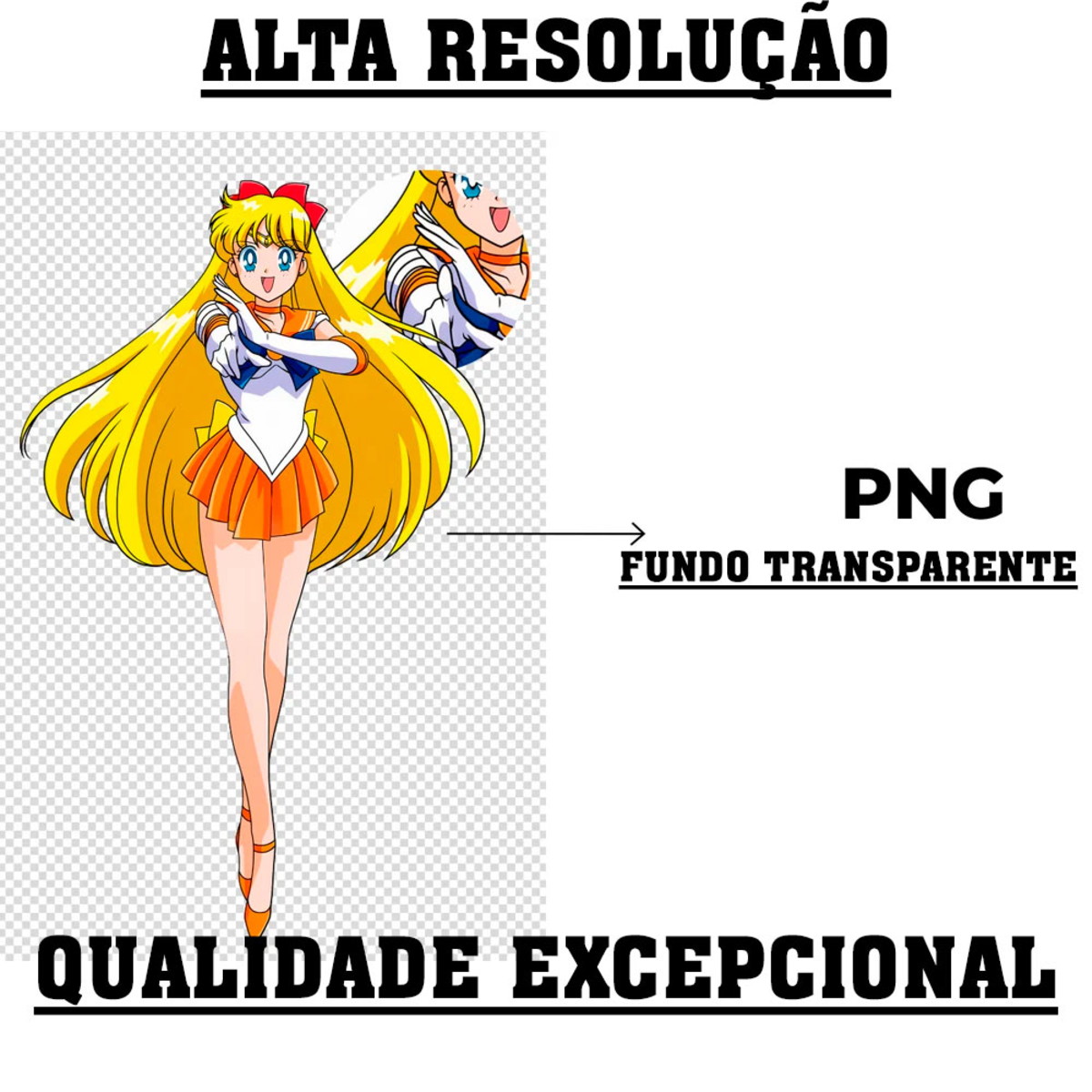 Kit Digital Sailor Moon - Imagem 2