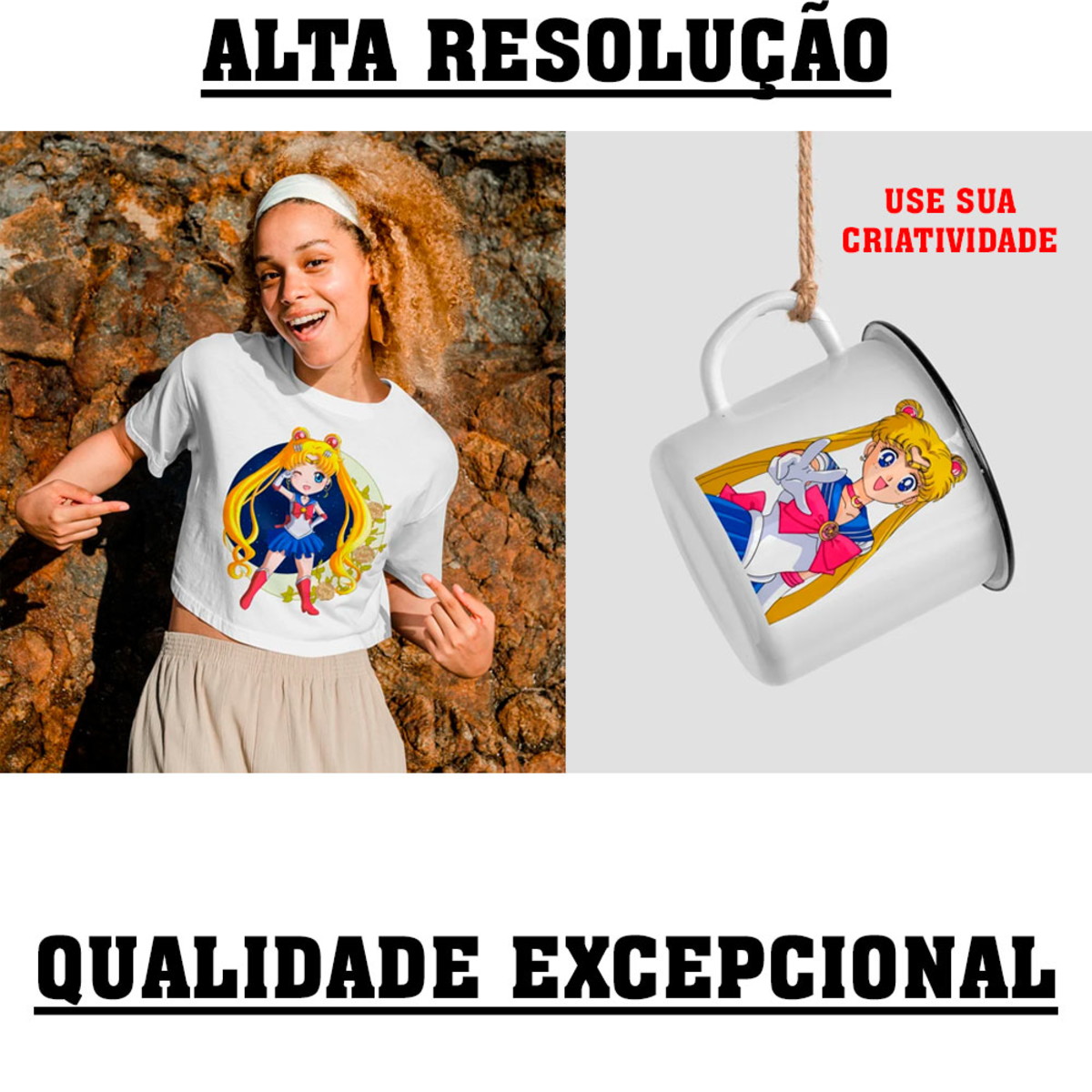 Kit Digital Sailor Moon - Imagem 3
