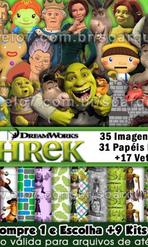 Kit Digital Shrek