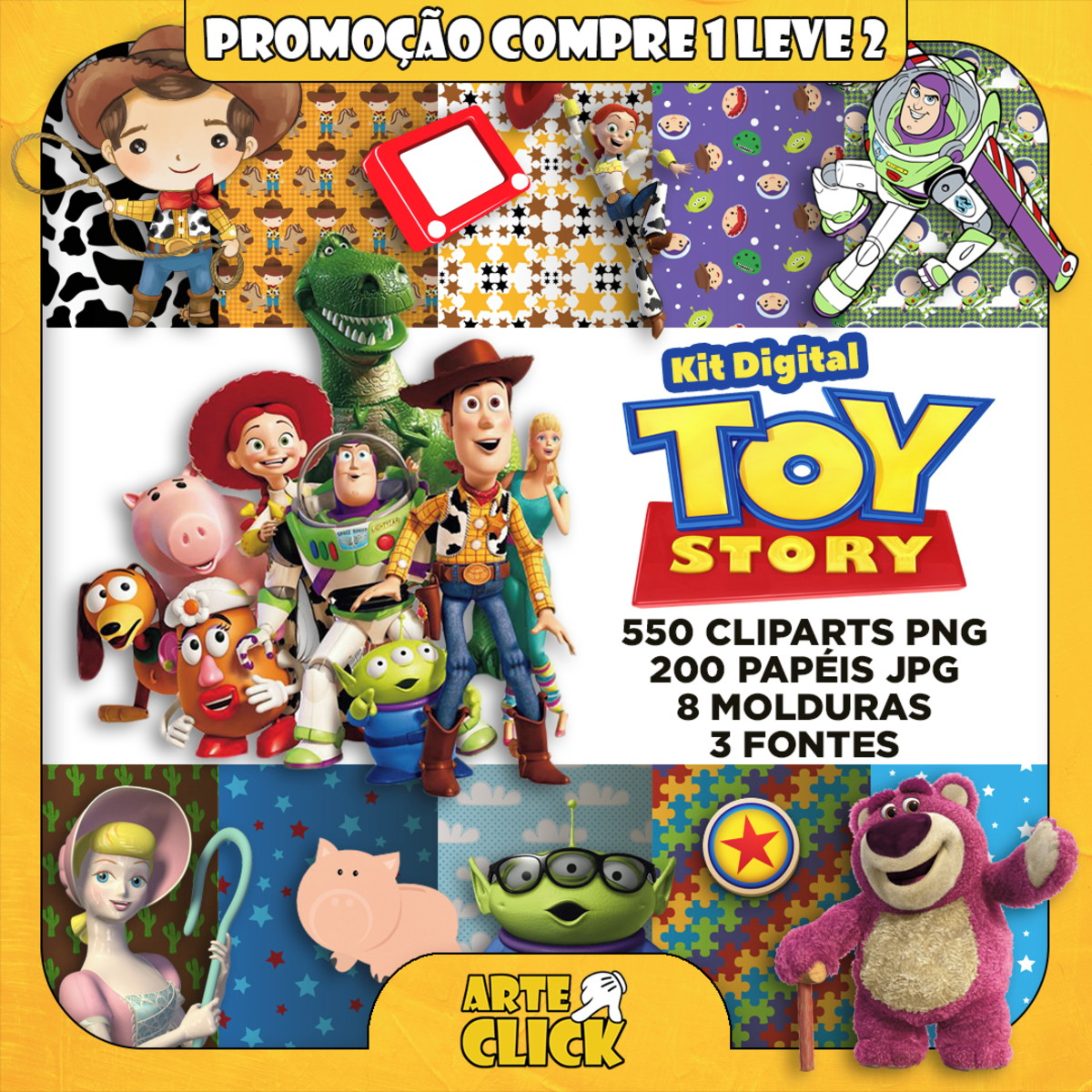 Kit Digital Toy Story