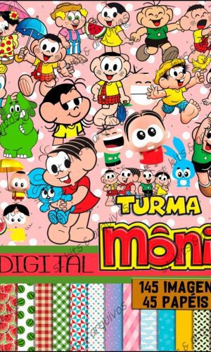 Kit Digital Turma da Mônica
