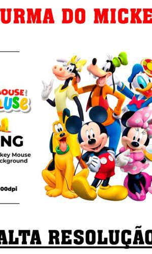 Kit Digital Turma Do Mickey