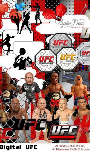 Kit Digital UFC - Lutadores