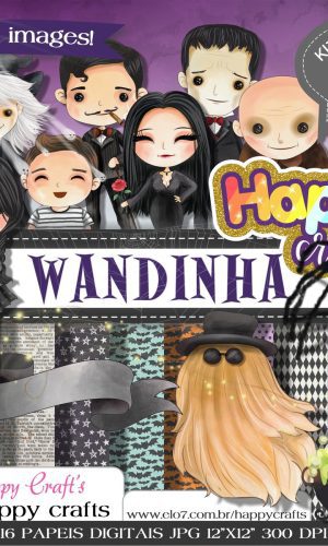 Kit Digital Wandinha 3