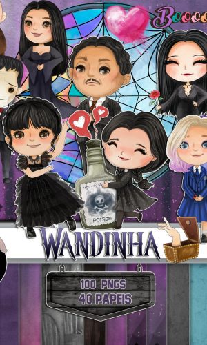 Kit Digital Wandinha