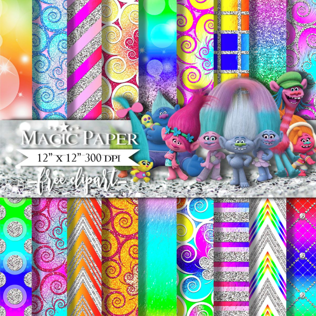 Kits Digitais - Trolls - Imagem 2