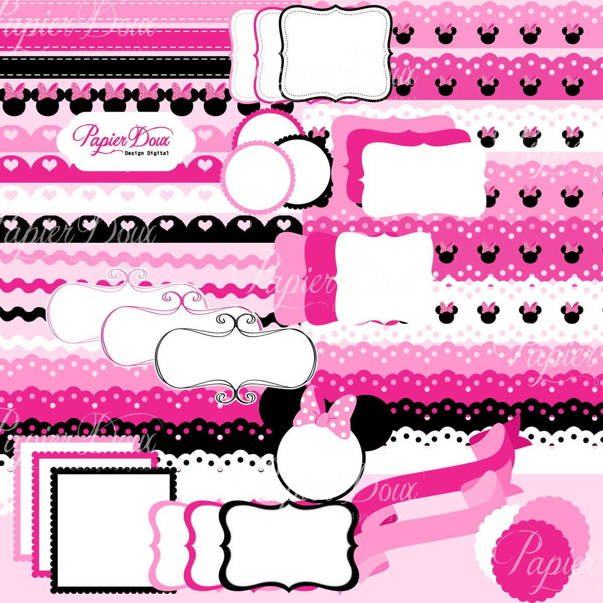 Kit Digital Minnie Confeiteira - Imagem 4