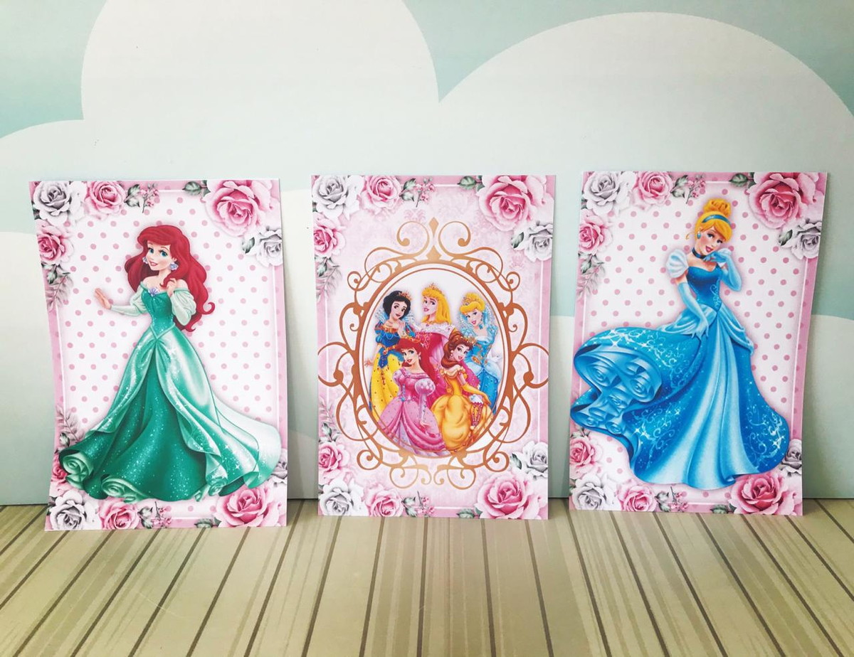 Princesas - Arquivos de Corte Studio e pdf + Fotos 3012 - Imagem 2
