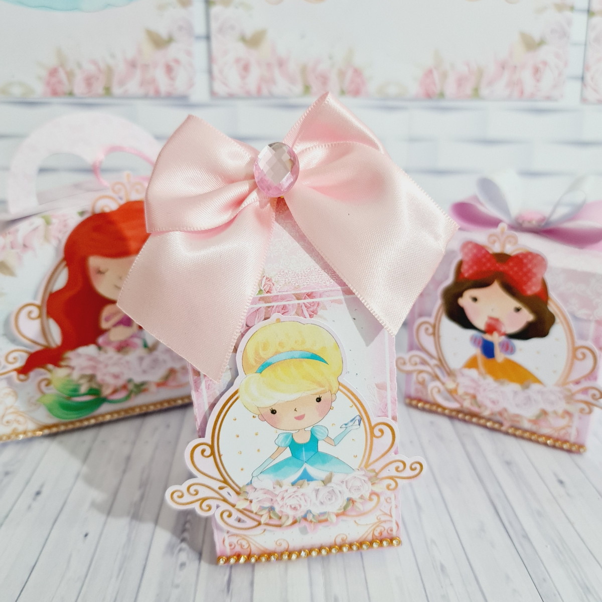 Princesas Cute - Arquivos de Corte Studio e pdf + Fotos 2512 - Imagem 5