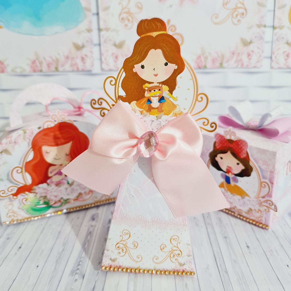 Princesas Cute - Arquivos de Corte Studio e pdf + Fotos 2512 - Imagem 4