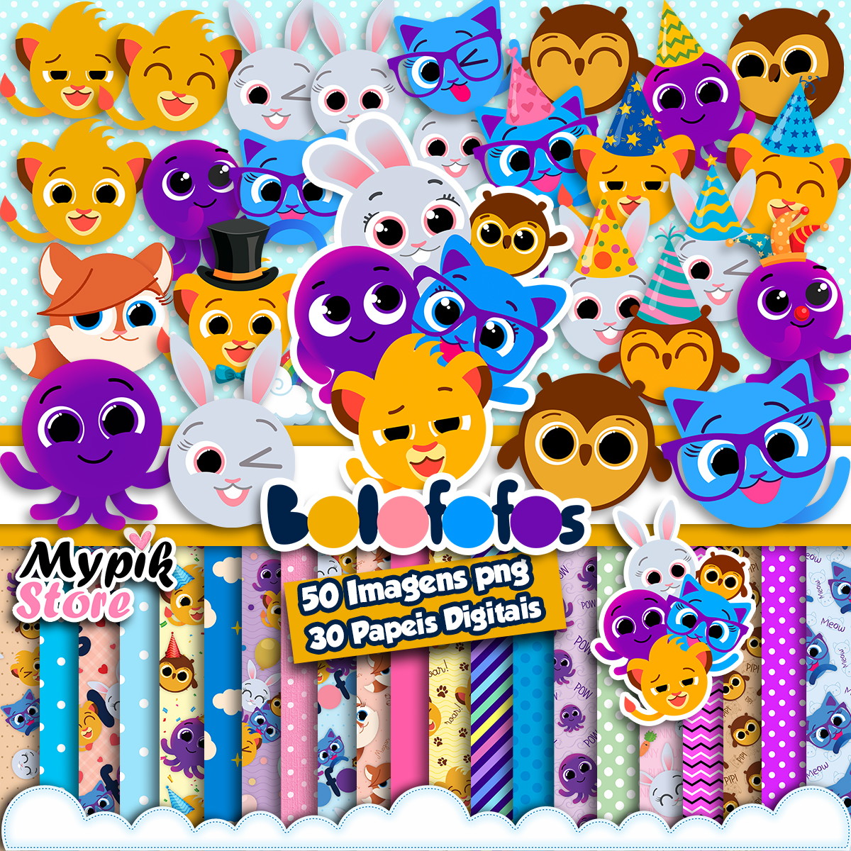 Super Kit Digital Bolofofos - Imagem 2