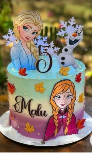 Topo Frozen 2562 + 4 Arquivos a Sua Escolha