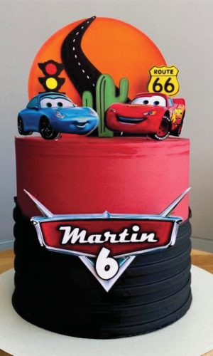 Topo de Bolo Carro Mcqueen Arquivo de Corte