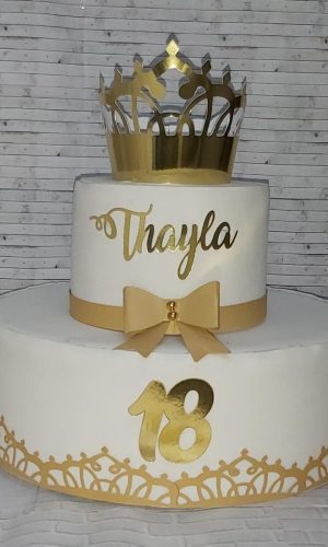 Topo de bolo coroa princesa arquivo de corte 02