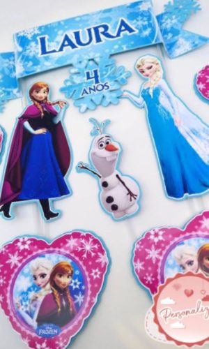 Arquivo Topo de Bolo - Frozen