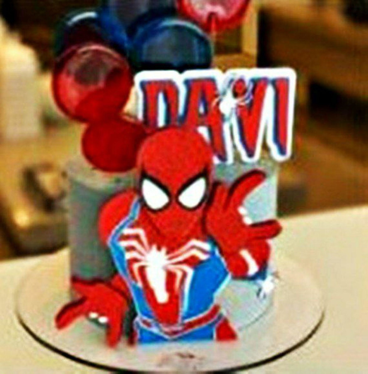 Topo de Bolo Homem Aranha 3 + 4 Arquivos a Sua Escolha