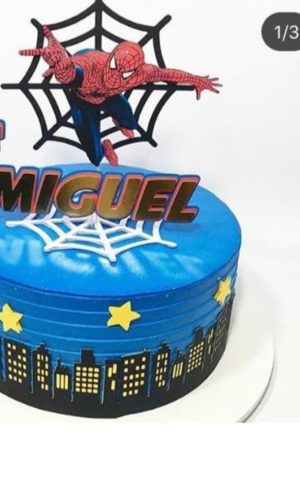 Arquivo de corte topo de bolo Homem Aranha