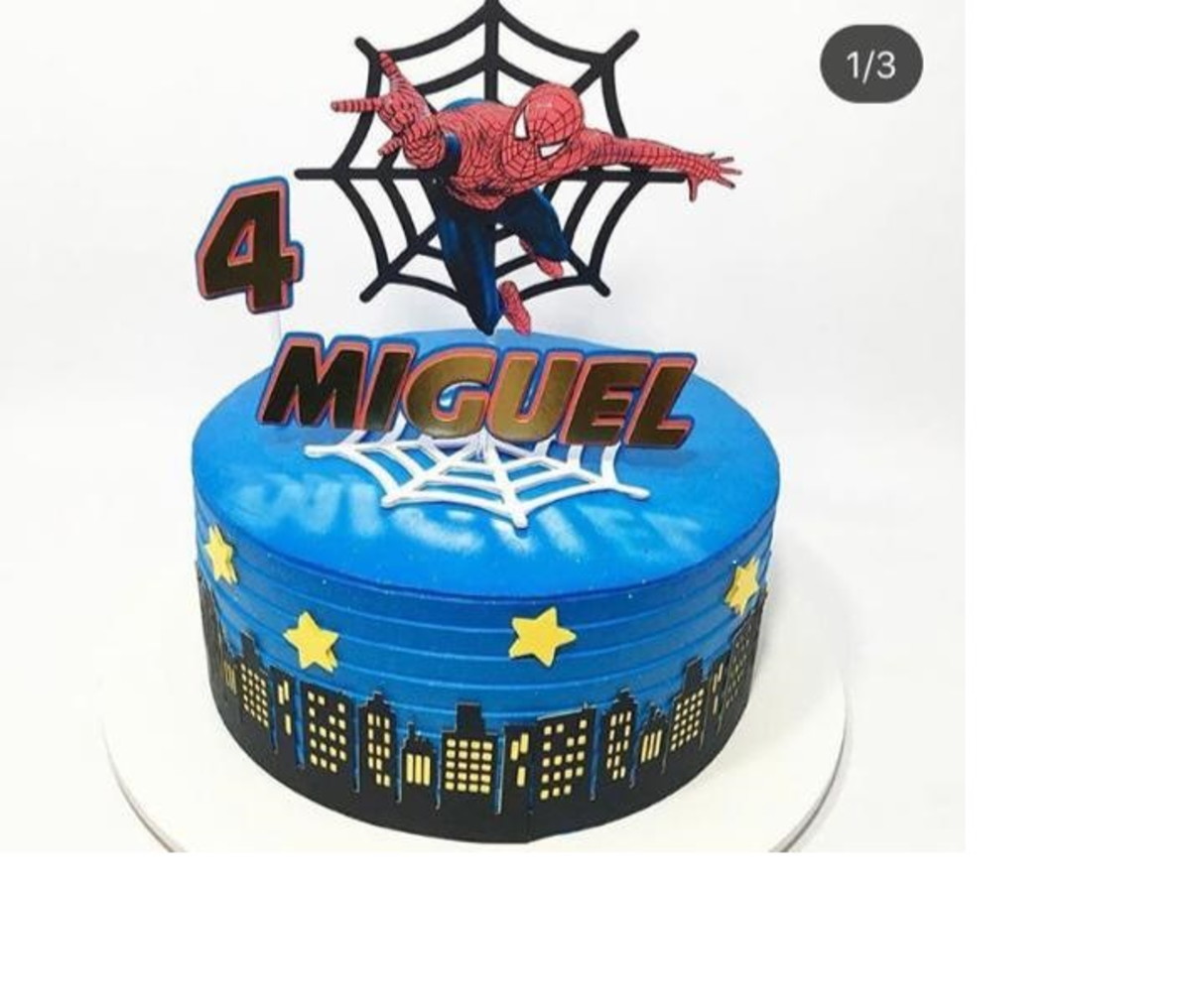 Arquivo de corte topo de bolo Homem Aranha