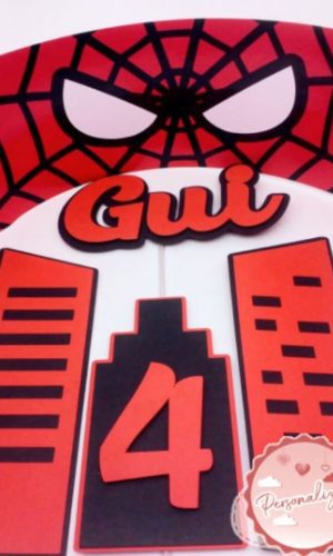 Arquivo Topo de Bolo - Homem Aranha