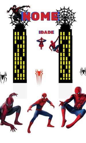 Topo de Bolo Homem-Aranha Sem Volta Para Casa
