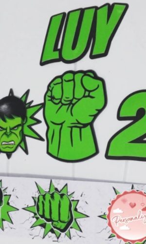 Arquivo Topo de Bolo - Hulk