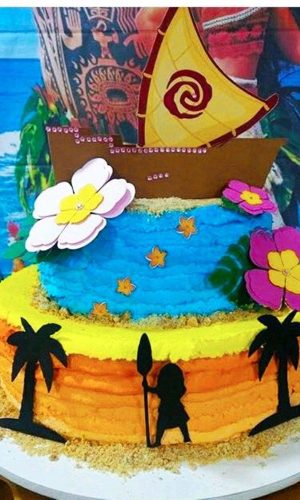 TOPO DE BOLO MOANA ARQUIVO (#350) - STUDIO