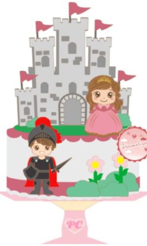 Arquivo Topo de Bolo - Princesa Castelo