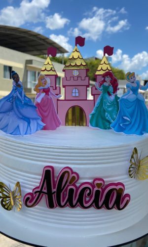 Topo de Bolo Princesas [ Arquivo de Corte]