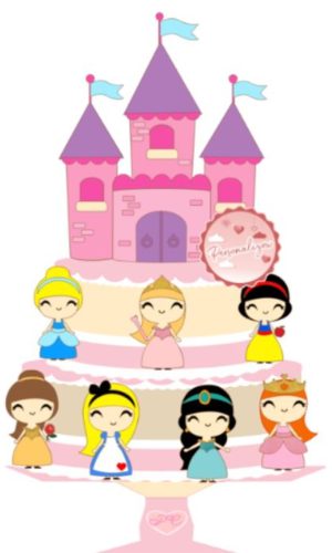 Arquivo Topo de Bolo - Princesas